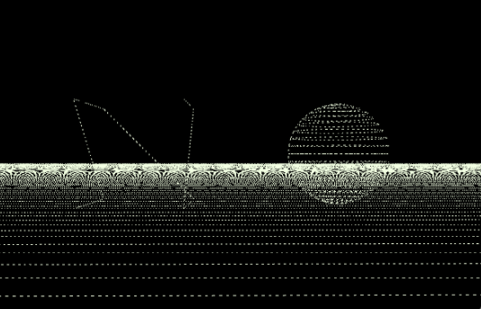 dashed line material